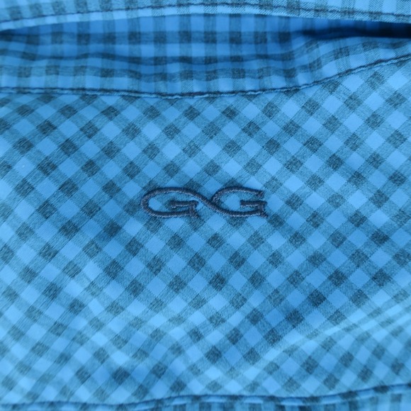 Gameguard‎ Outdoors Vented Shirt Mens Medium Blue Barnsley Hiking Fishing - Picture 10 of 12